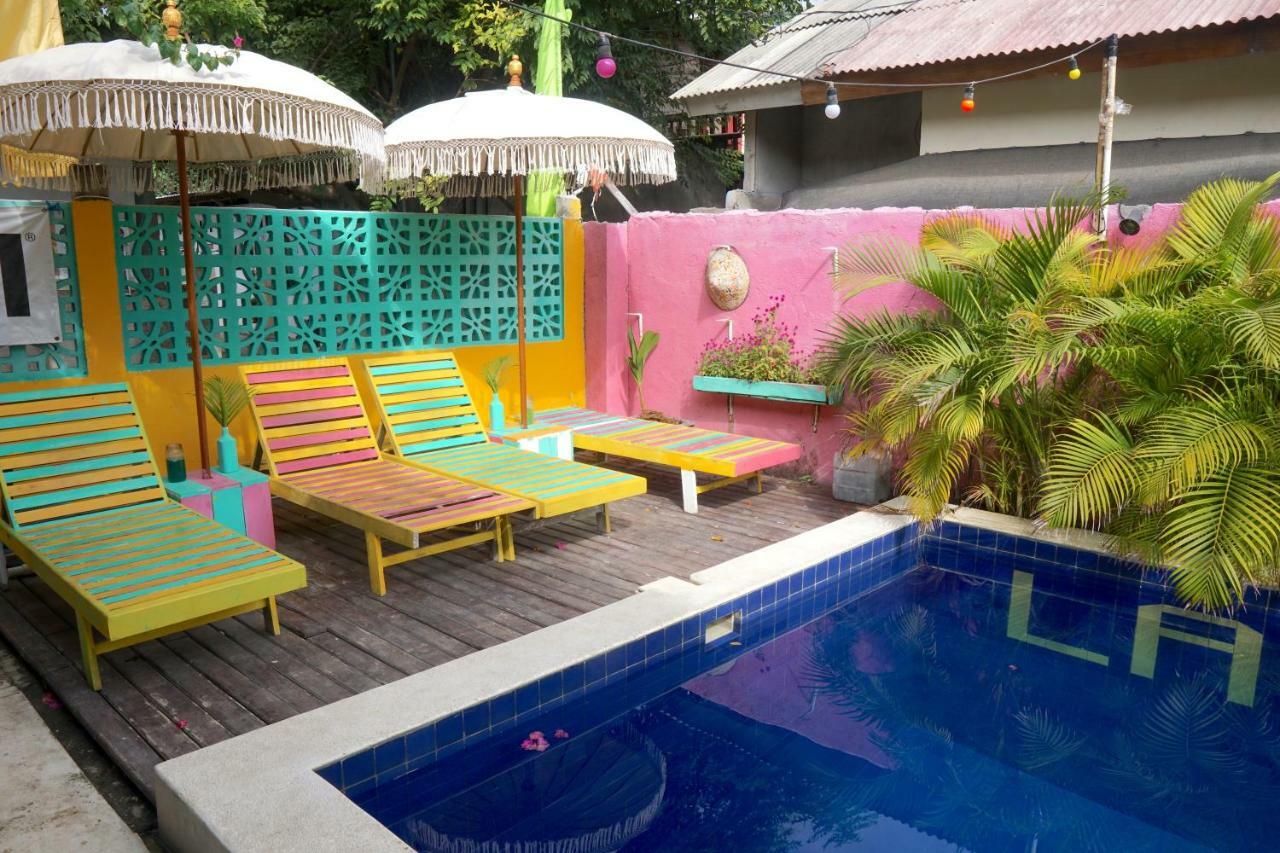 Hostel La Favela Gili Trawangan Exterior foto