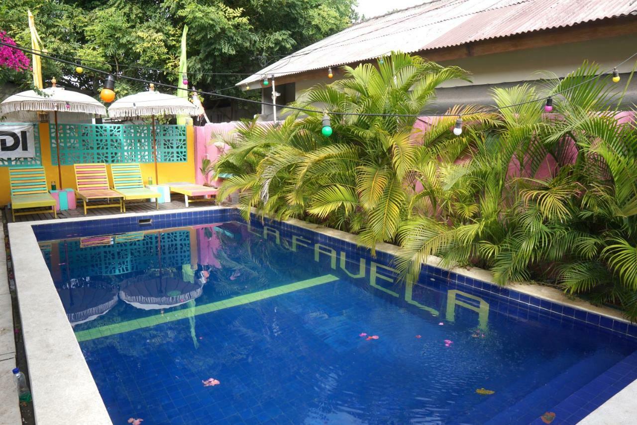 Hostel La Favela Gili Trawangan Exterior foto