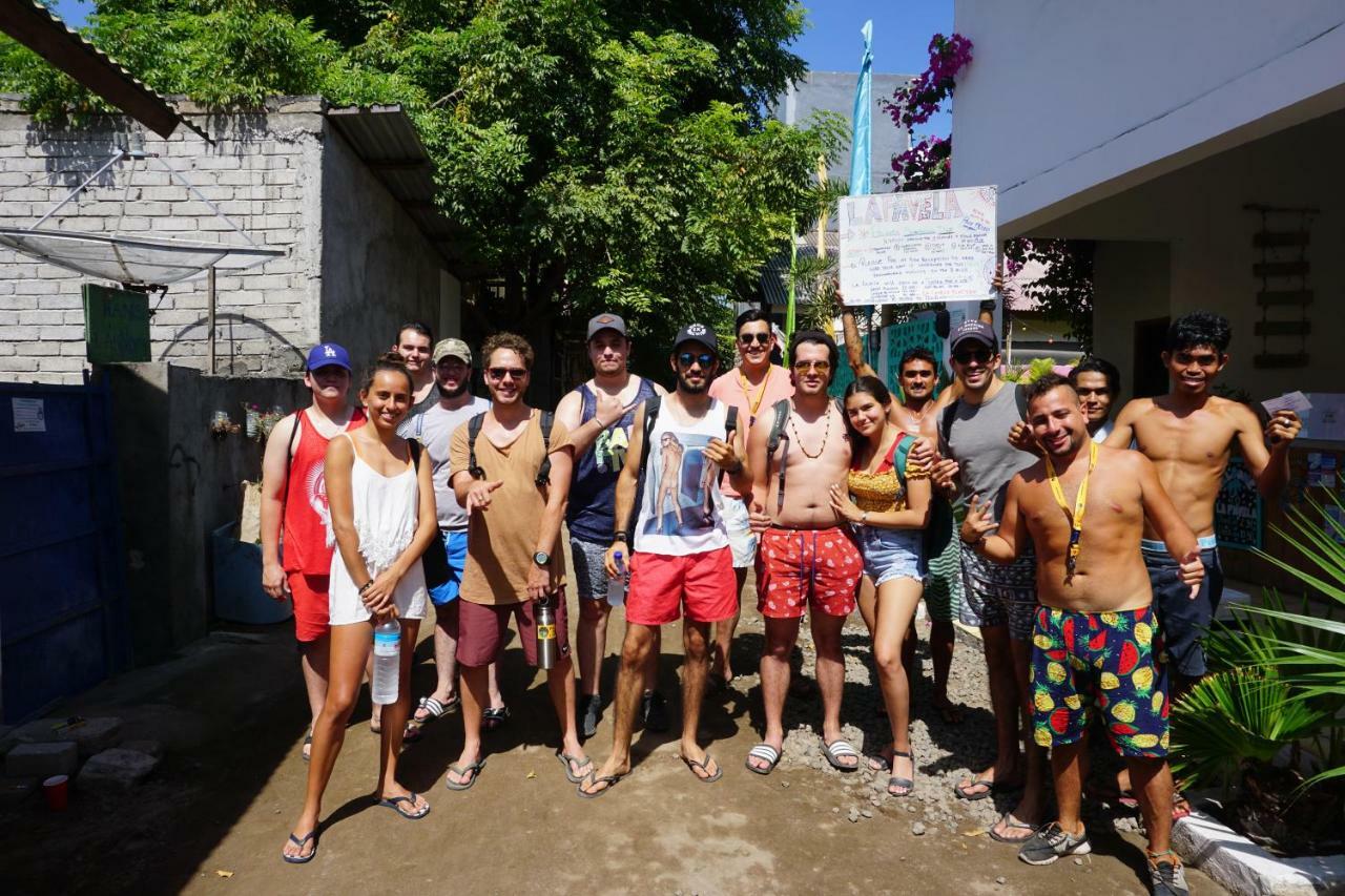Hostel La Favela Gili Trawangan Exterior foto