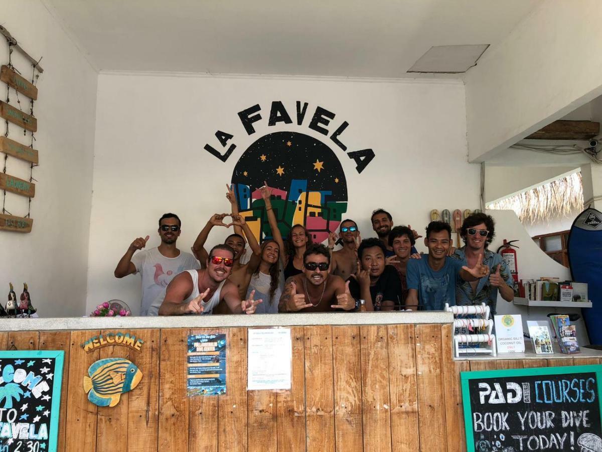 Hostel La Favela Gili Trawangan Exterior foto
